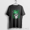 Officials New York Jets X Skull Hip Hop Us Flag T Shirt
