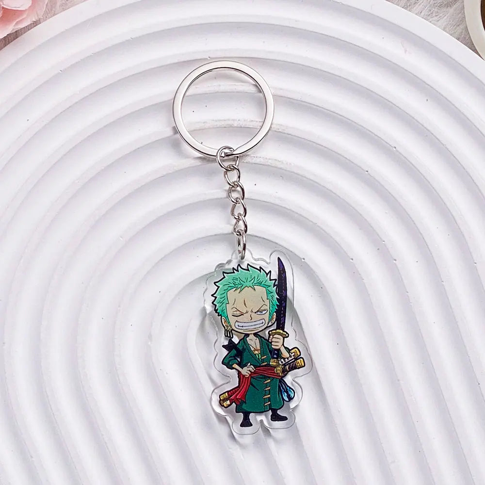 One Piece Airashii Roronoa Zoro Acrylic Keyring Keychain