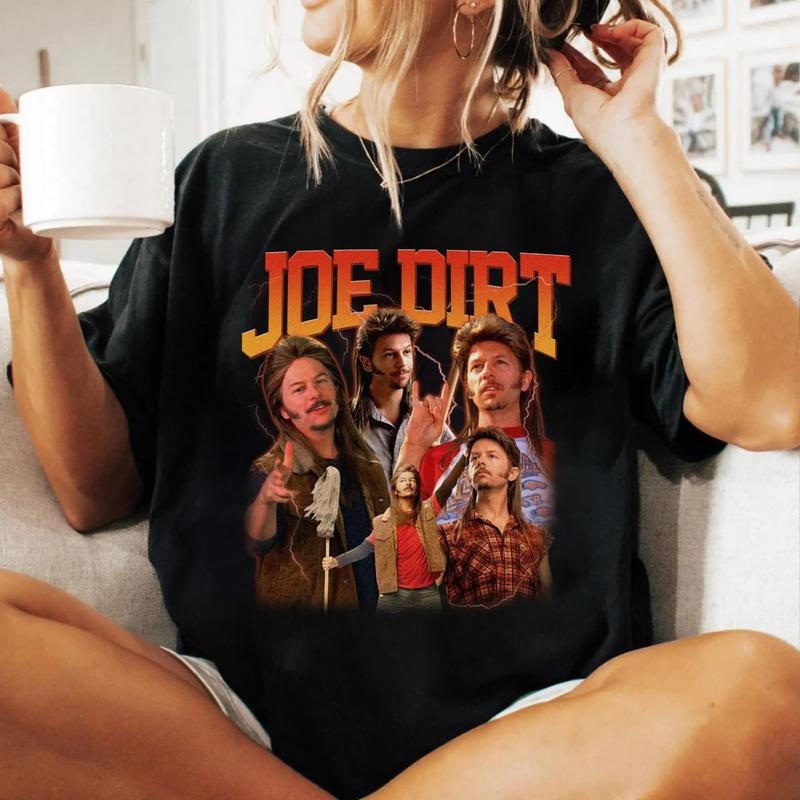 Vintage Joe Dirt Bootleg Shirt, Joe Dirt 4th Of July T-Shirt, Funny Fourth Of July Sweatshirt, Retro Joe Dirt Merica Shirt, Independence Day Gift