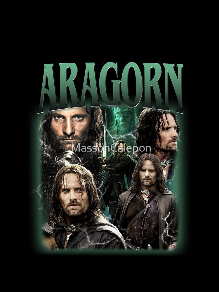Vintage aragorn graphic designs 90s by MassonCalepon Unisex T-shirt, Sweatshirt, Hoodie, Long Sleeve Tee