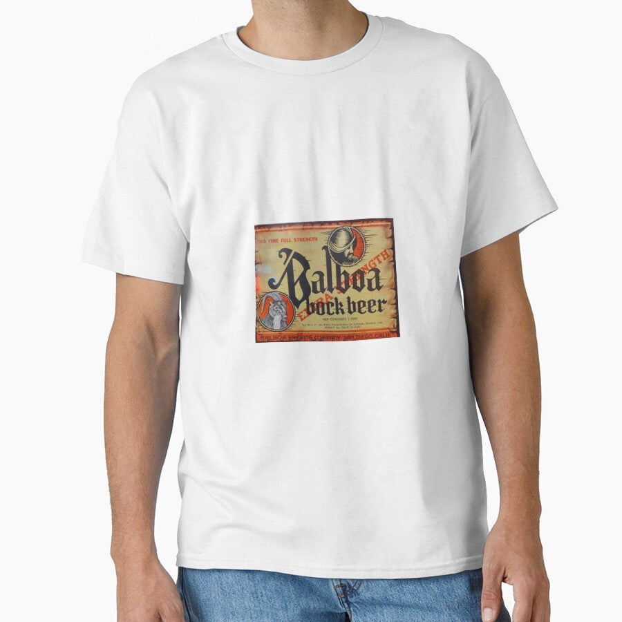 Balboa Bock Beer, distressed by uniquenostalgia Unisex T-shirt, Sweatshirt, Hoodie, Long Sleeve Tee