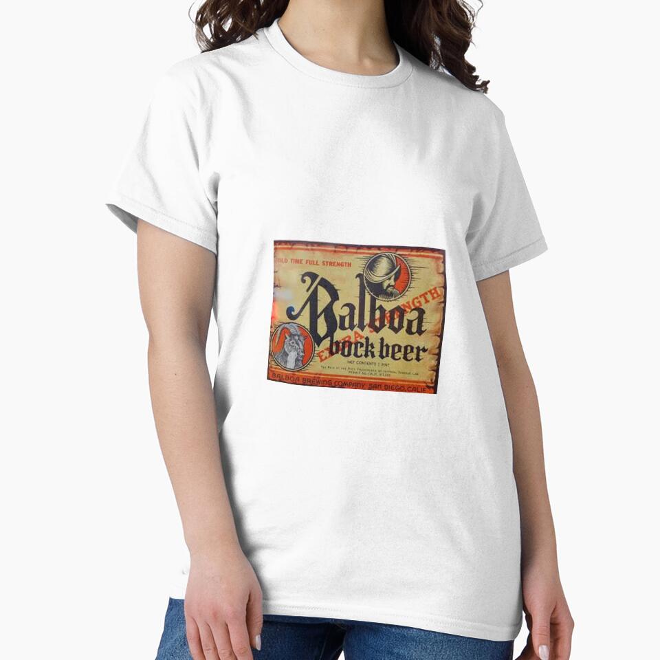 Balboa Bock Beer, distressed by uniquenostalgia Unisex T-shirt, Sweatshirt, Hoodie, Long Sleeve Tee